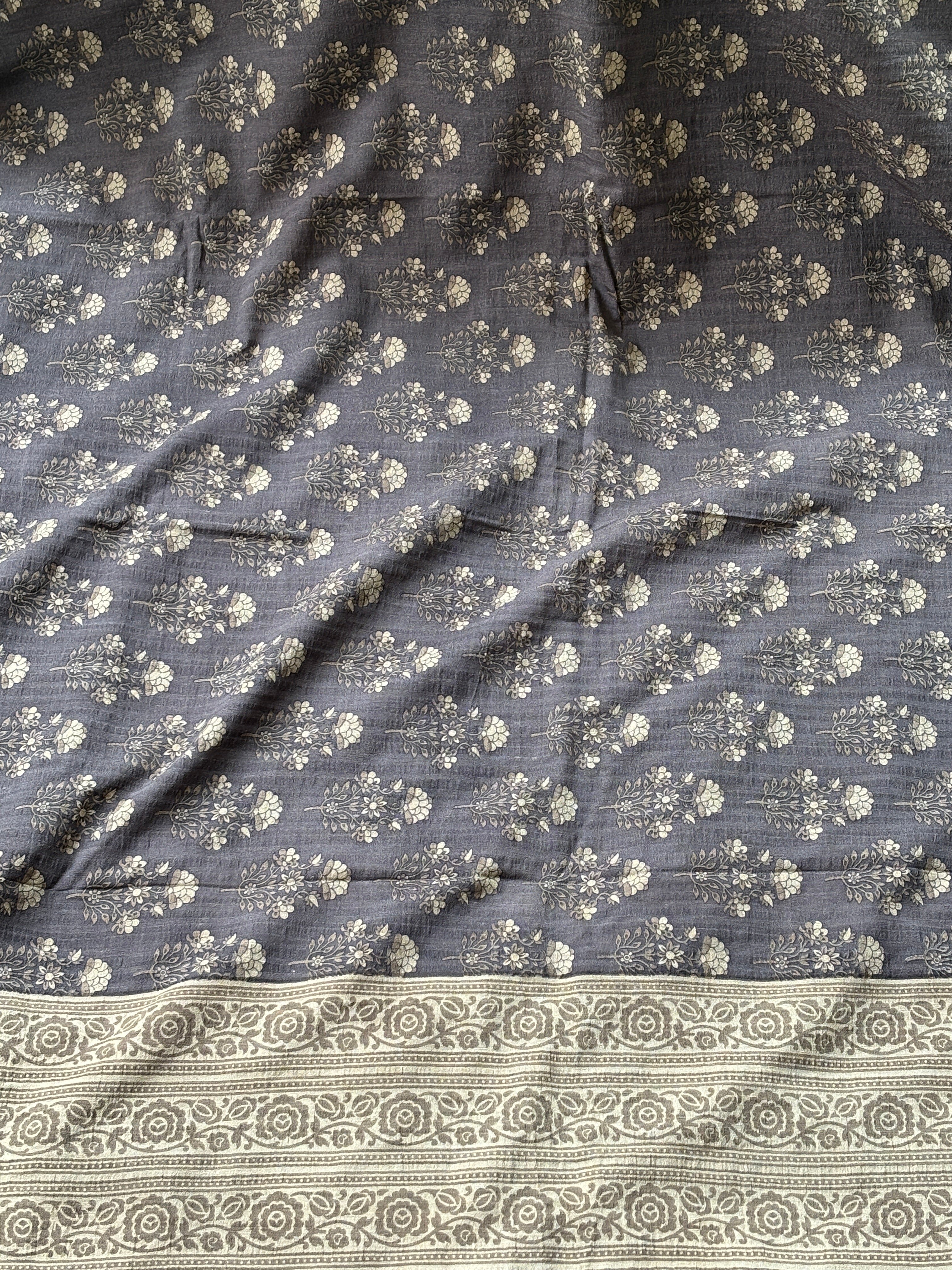 Brown Georgette Banarasi Printed Saree | Elegant Party Wear | Chandrika Lifestyles
