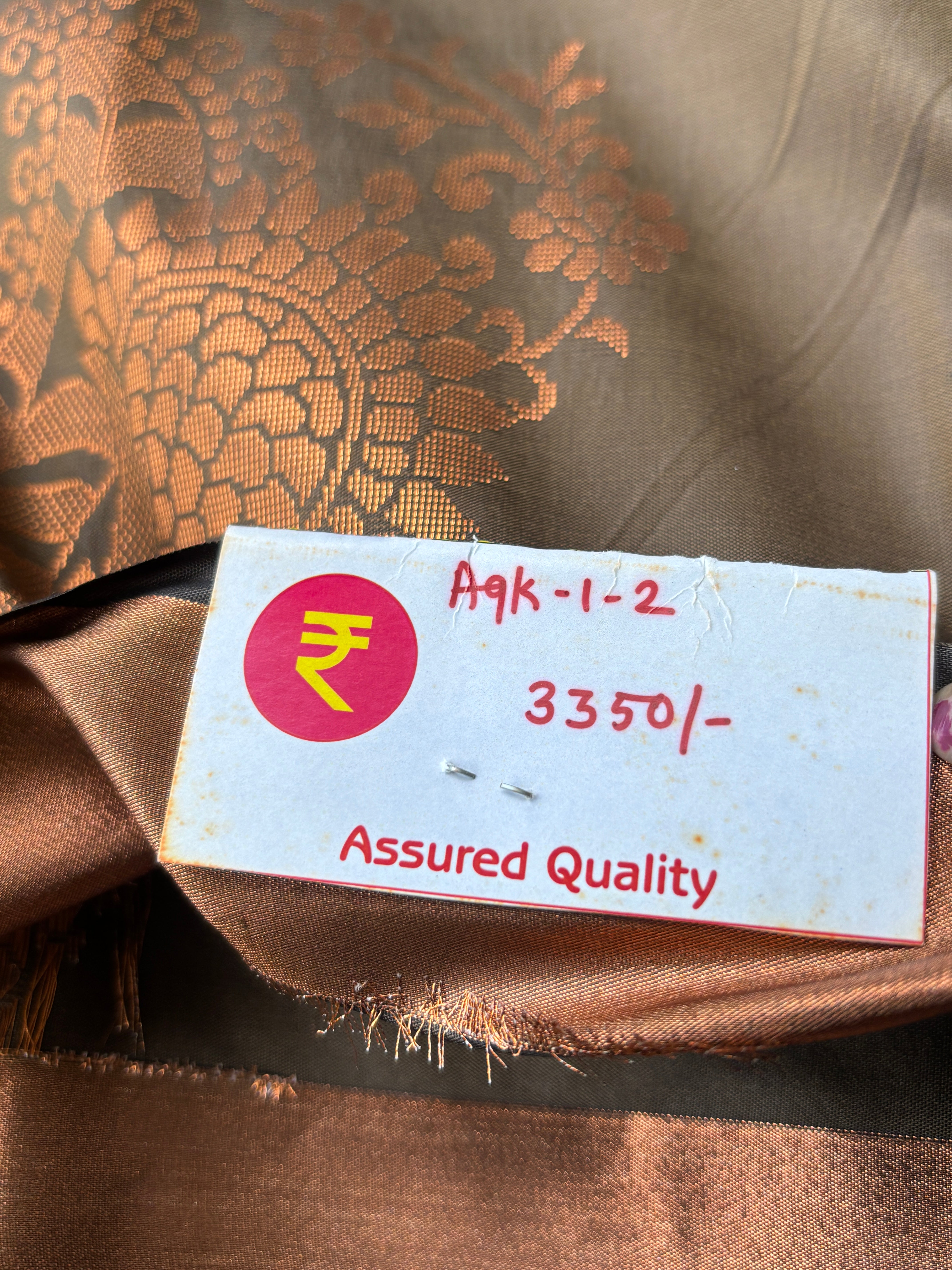Coffee Brown Art Kanchipuram Saree with Maroon Pallu | Chandrika Lifestyles